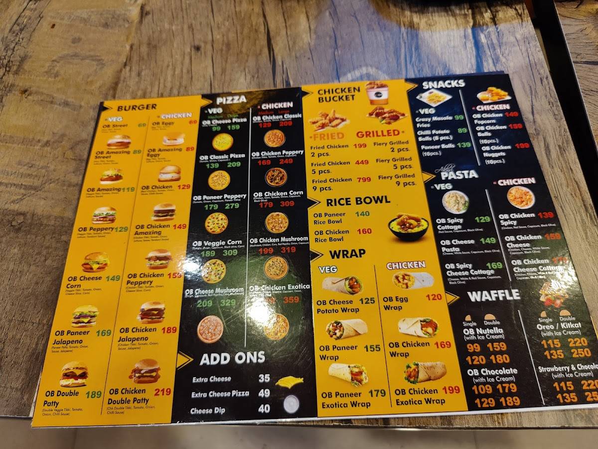 Menu at BIT N BITE, Brahmapur