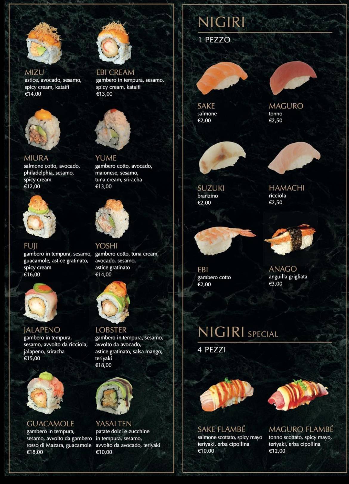 Menu di Bento 