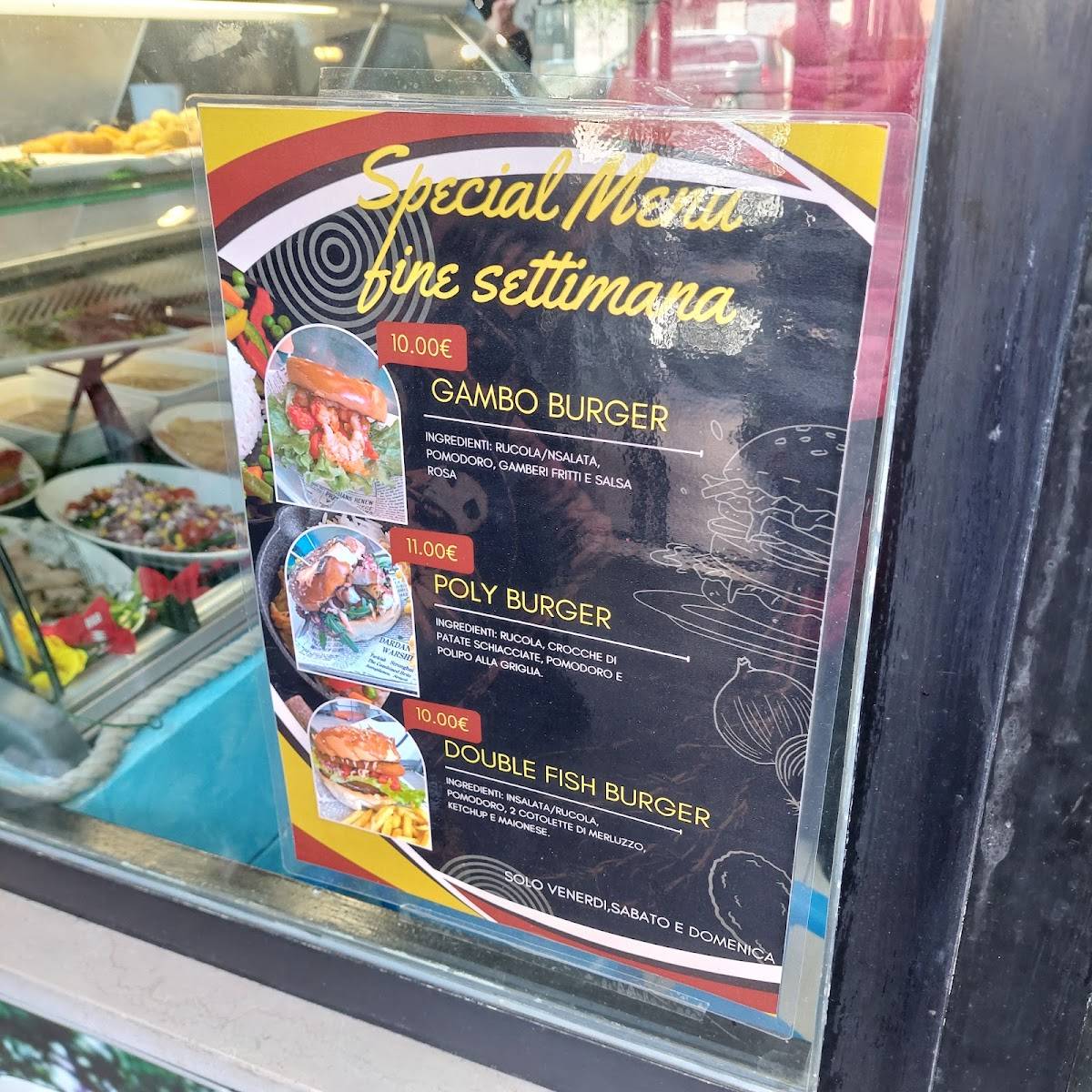 Menu di Borgo Fritto 