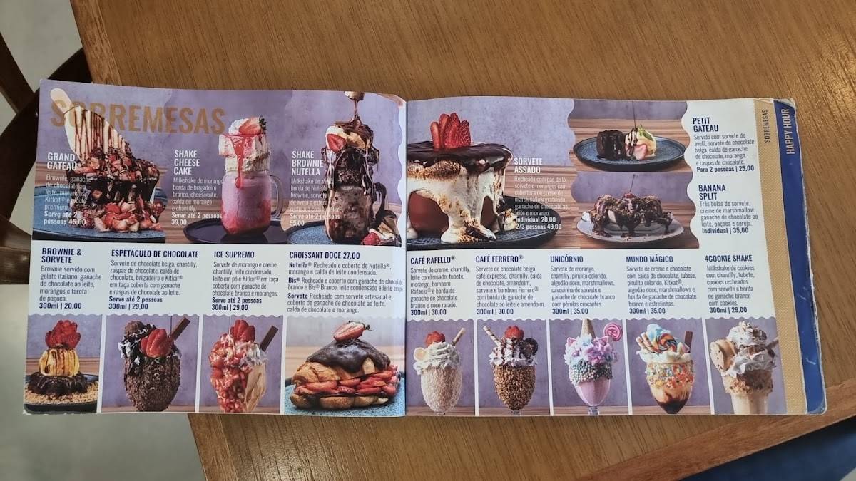 Cafeteria Doce Café cardápio
