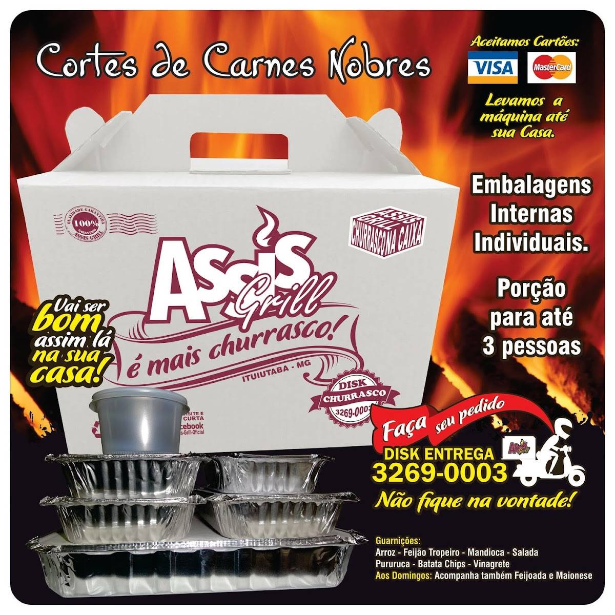 Carlito’s Assis Grill cardápio