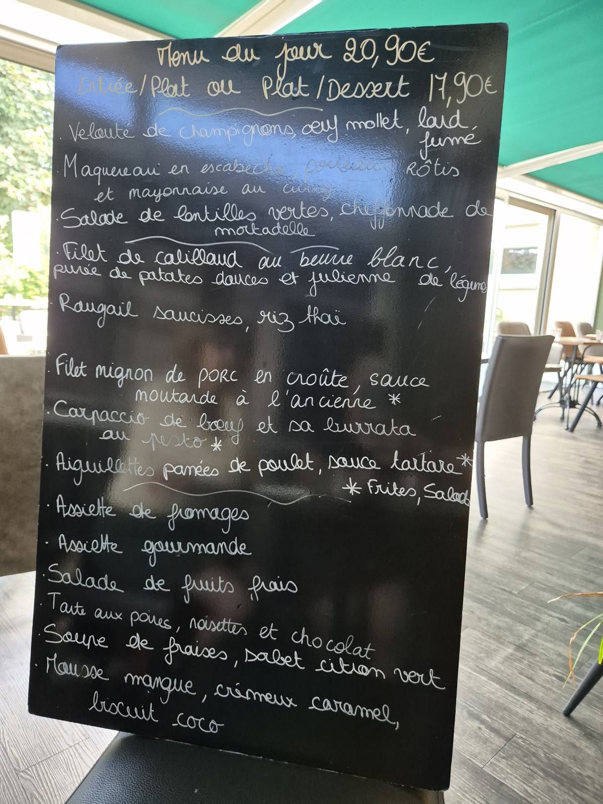 Menu au Restaurant Chez vous, Saint-Berthevin