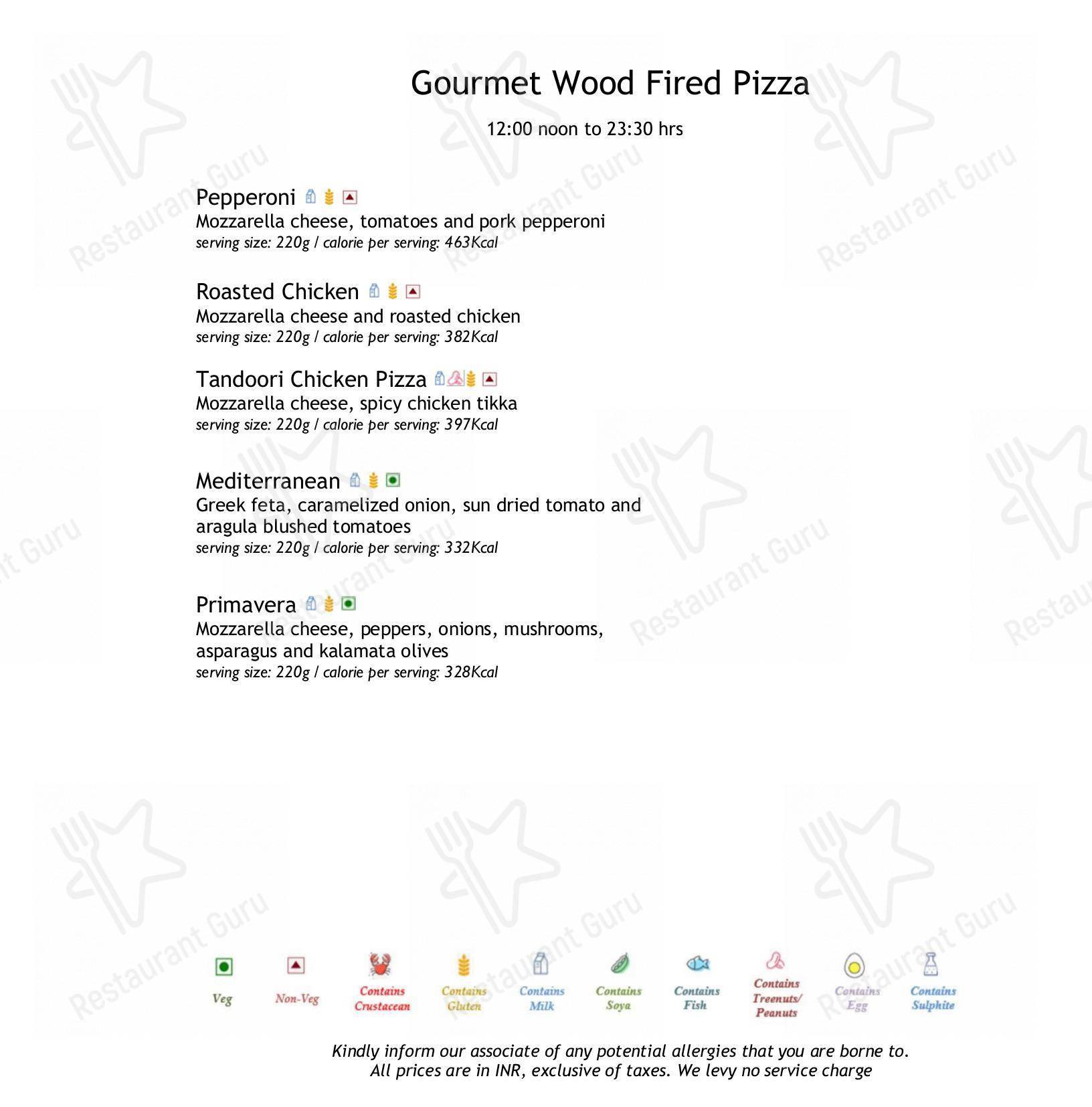 Citrus - Fine Dining Restaurant - Menu