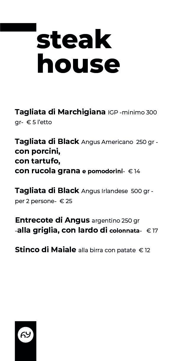 Menu di Civico69 