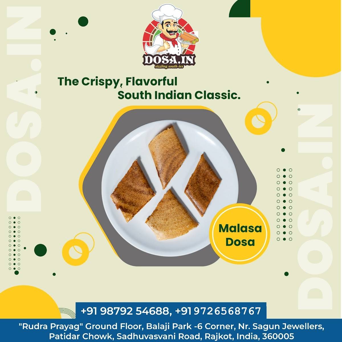DOSA.IN - PATIDAR CHOWK menu