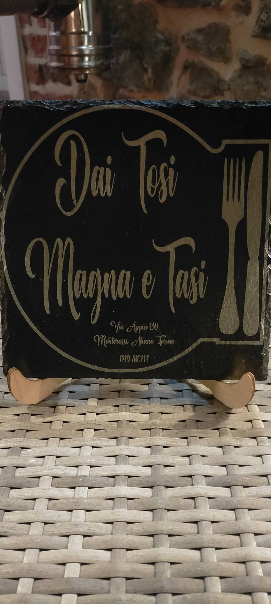Menu di Dai Tosi Magna e Tasi 