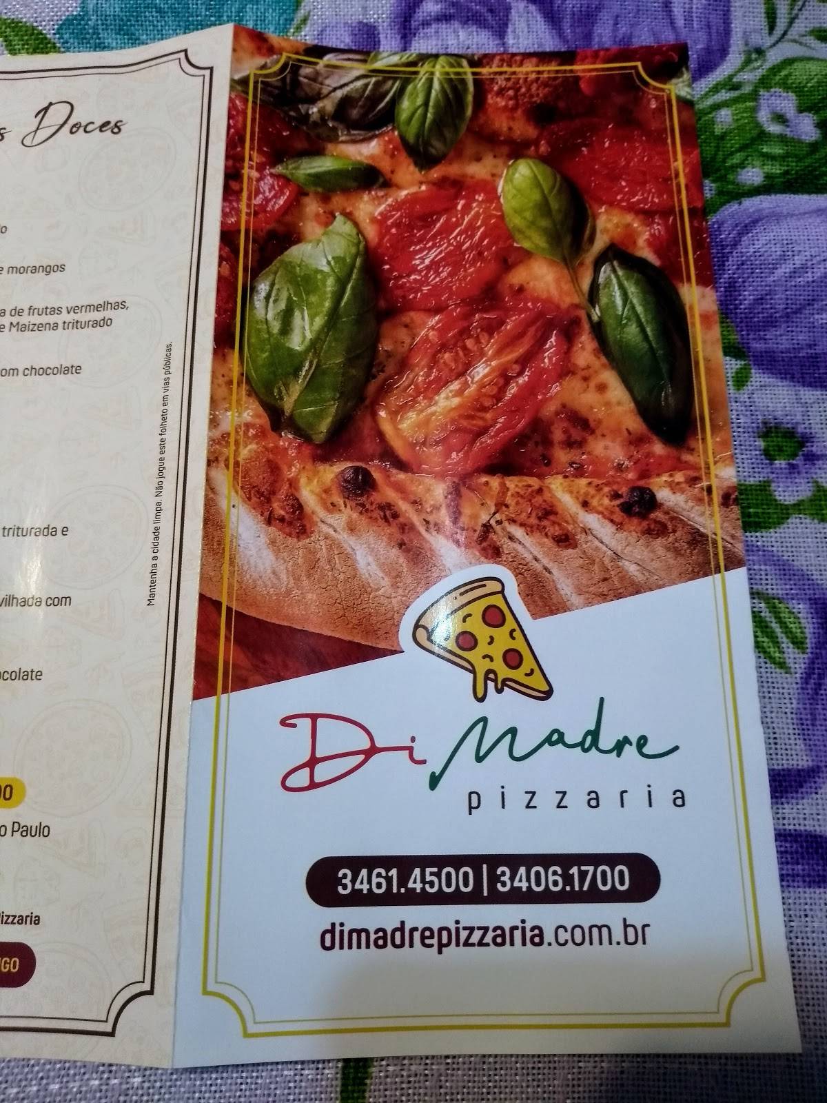 Di Madre Pizzaria - (Somente Delivery) Americana cardápio