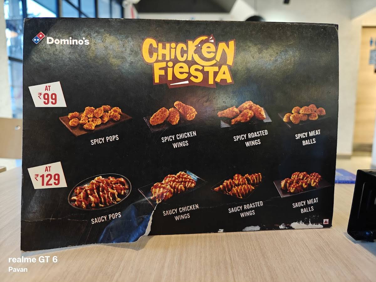Domino's Pizza Saraswathipuram, Tumakuru menu