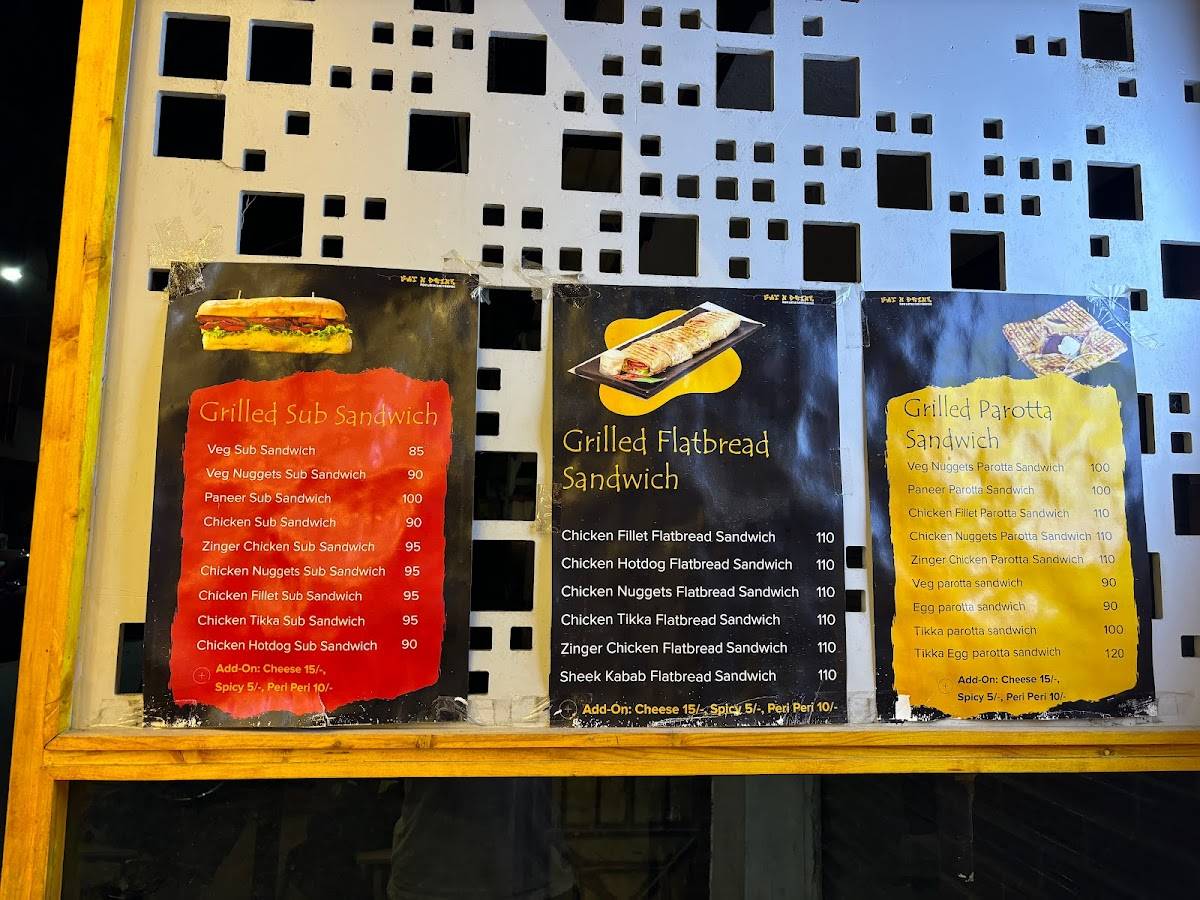 EAT N DRINK menu