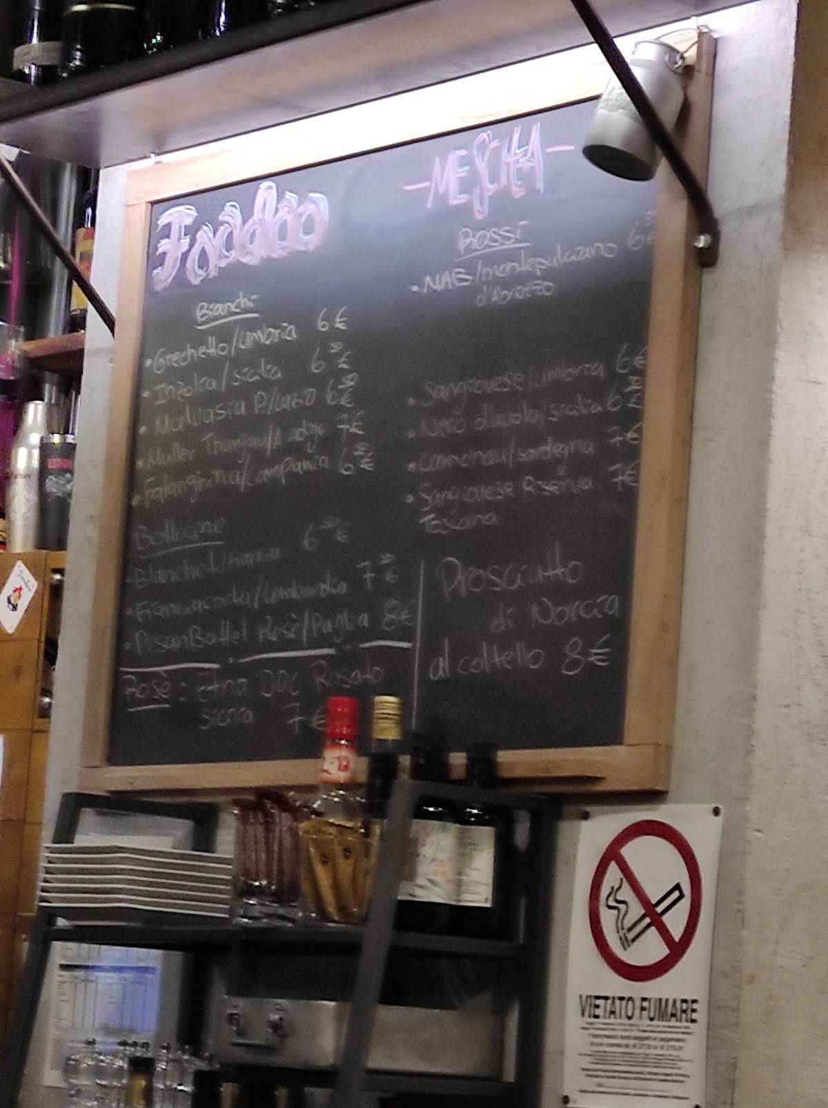 Menu di Foodoo Botanic Bistrot 