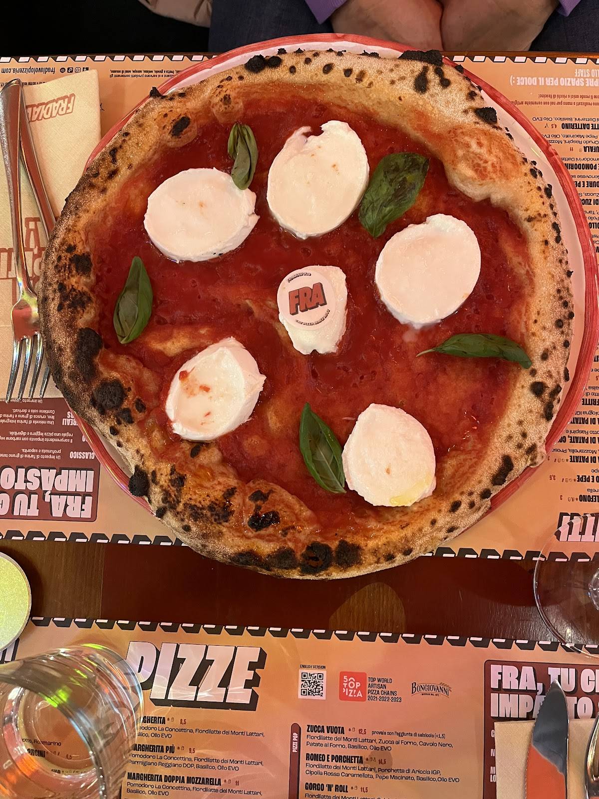 Menu di Fradiavolo Pizzeria - Varese 