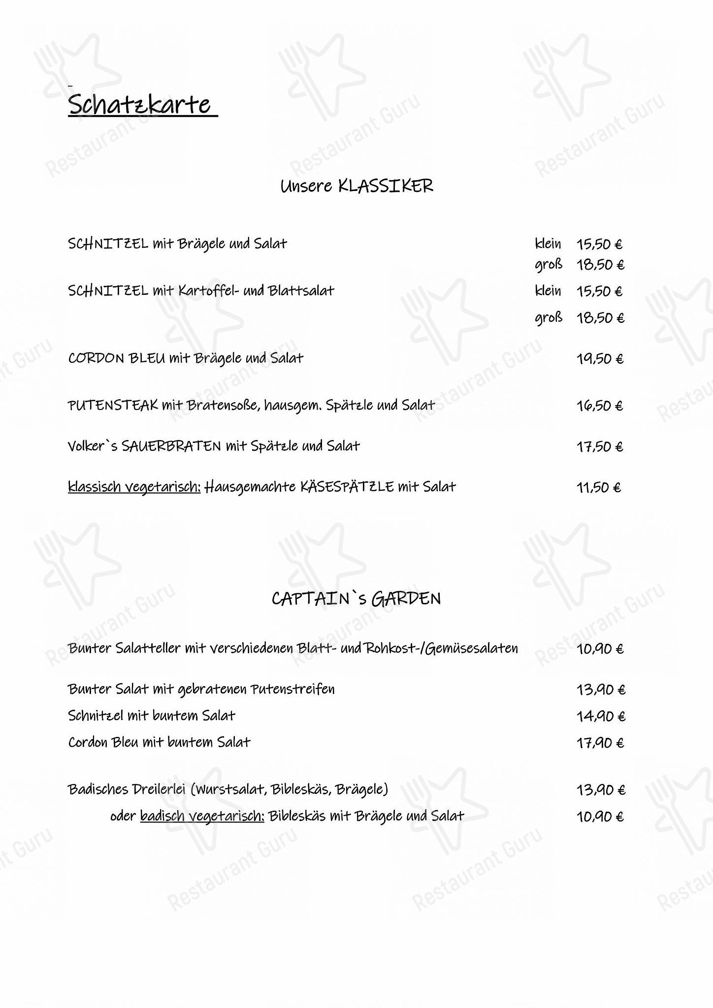 tönning restaurant goldener anker speisekarte