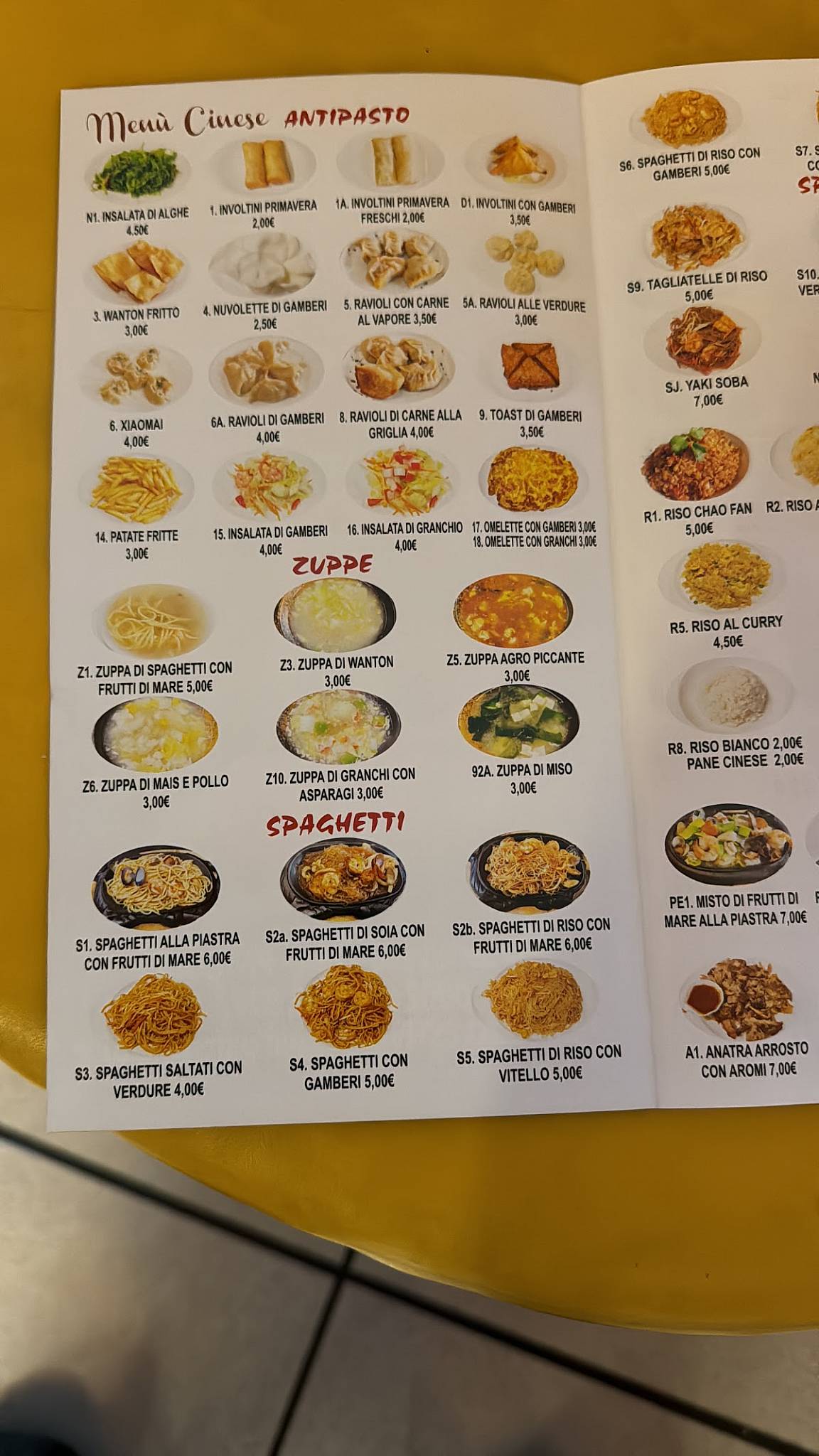 Menu di Grande Shanghai 2 