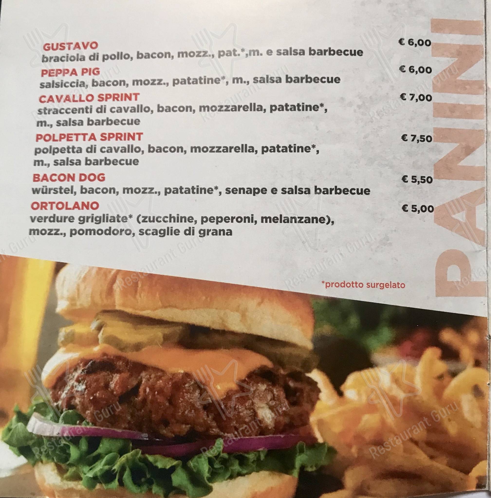 Menu di Gustò