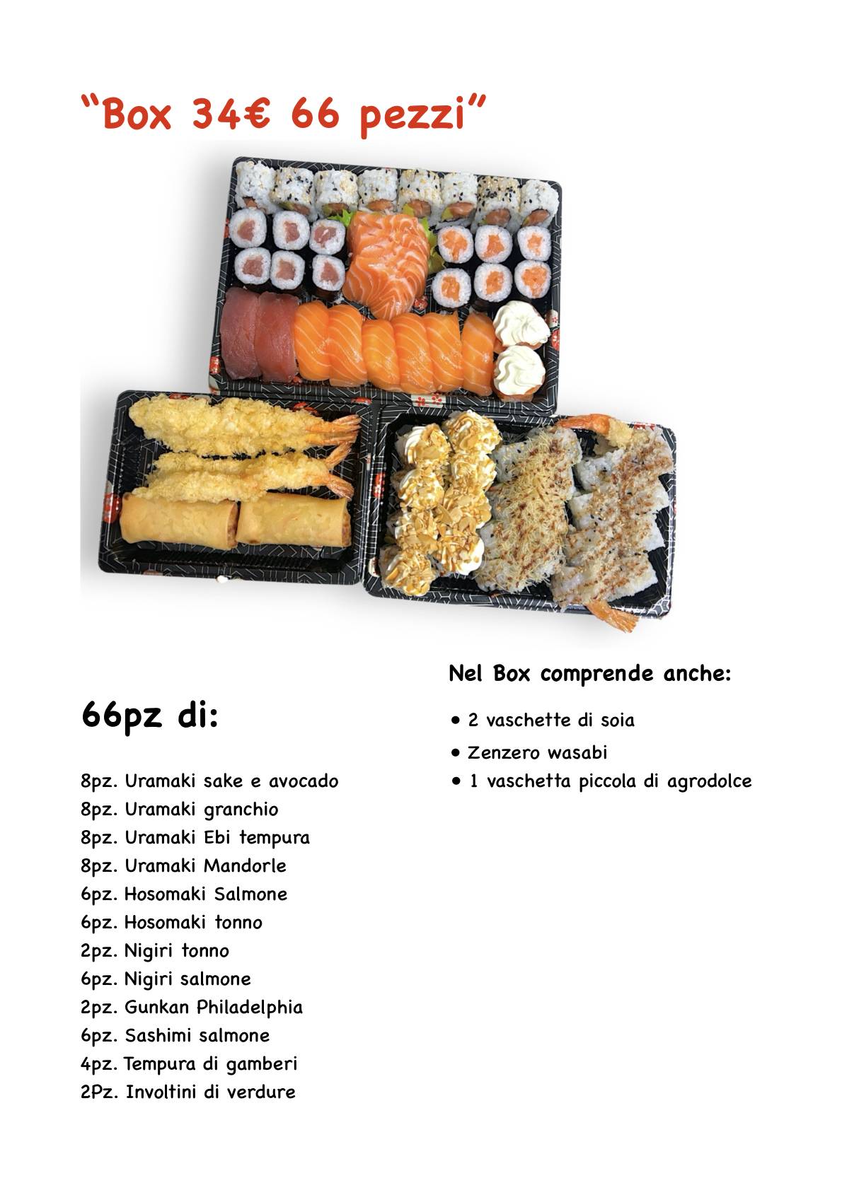 Menu di Ristorante Hachikō 