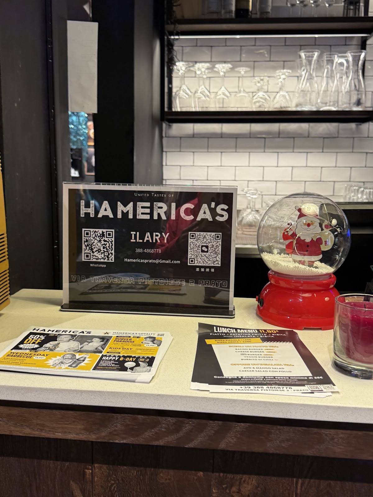 Menu di Hamerica's prato 