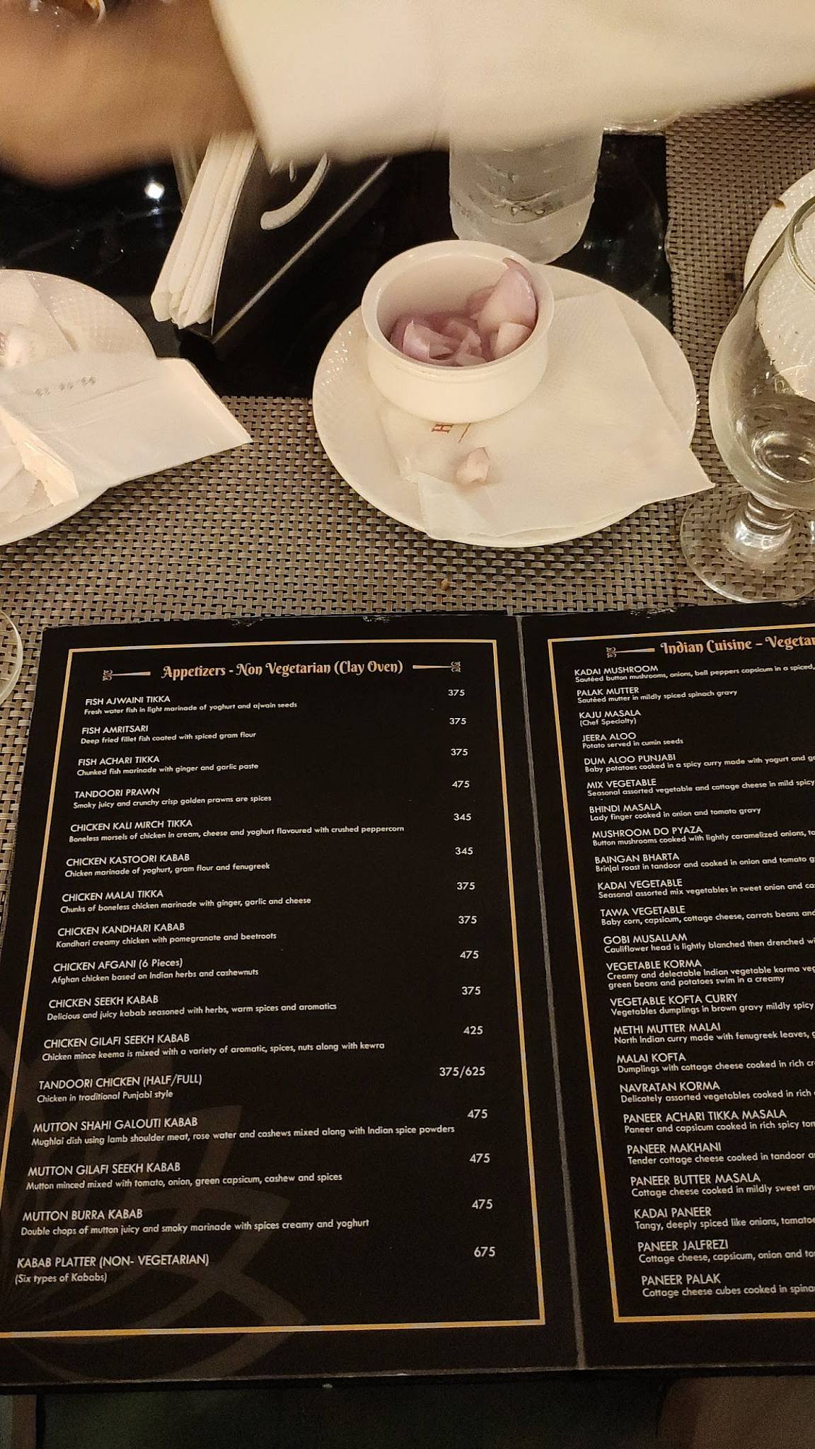 Havana Restro menu
