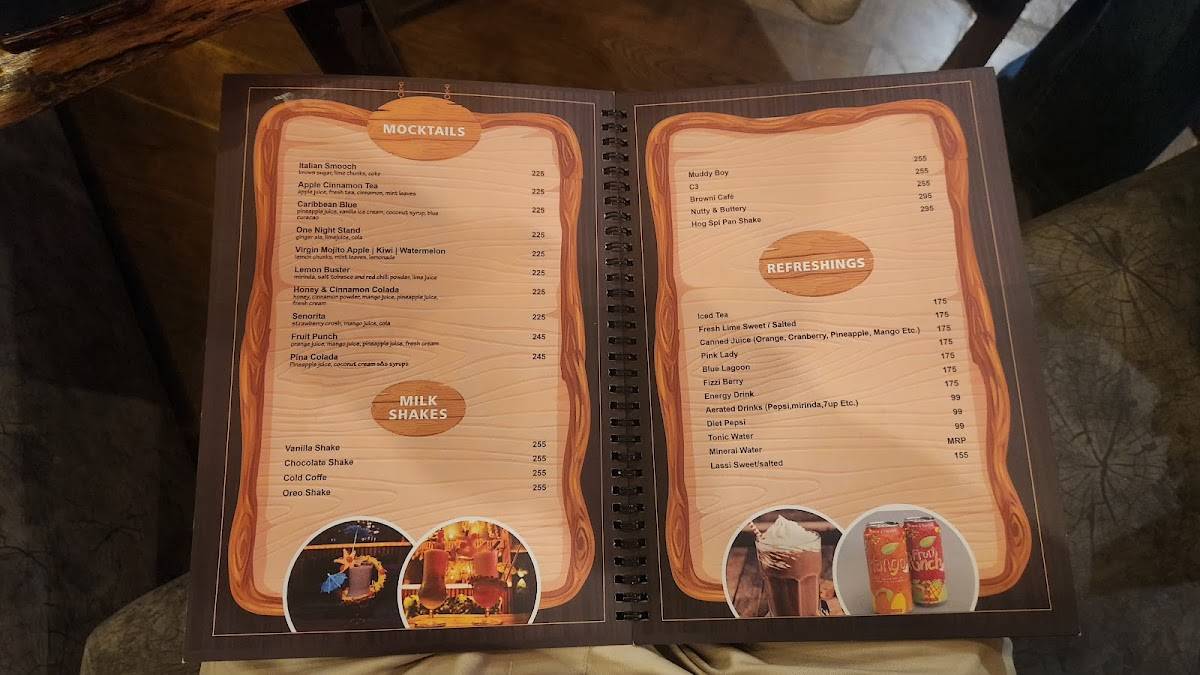 House Of Garden menu