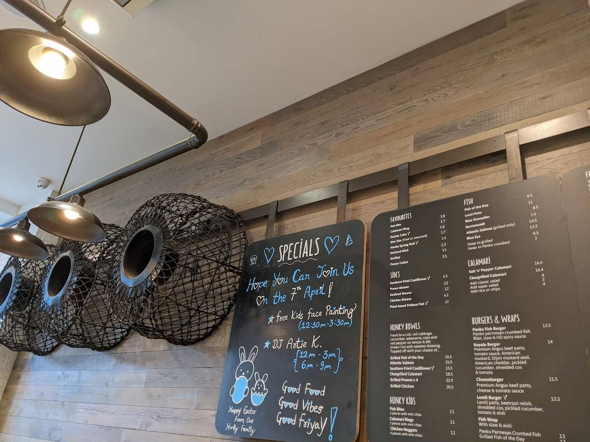 Menu at Hunky Dory Fish & Chips Oakleigh restaurant, Oakleigh