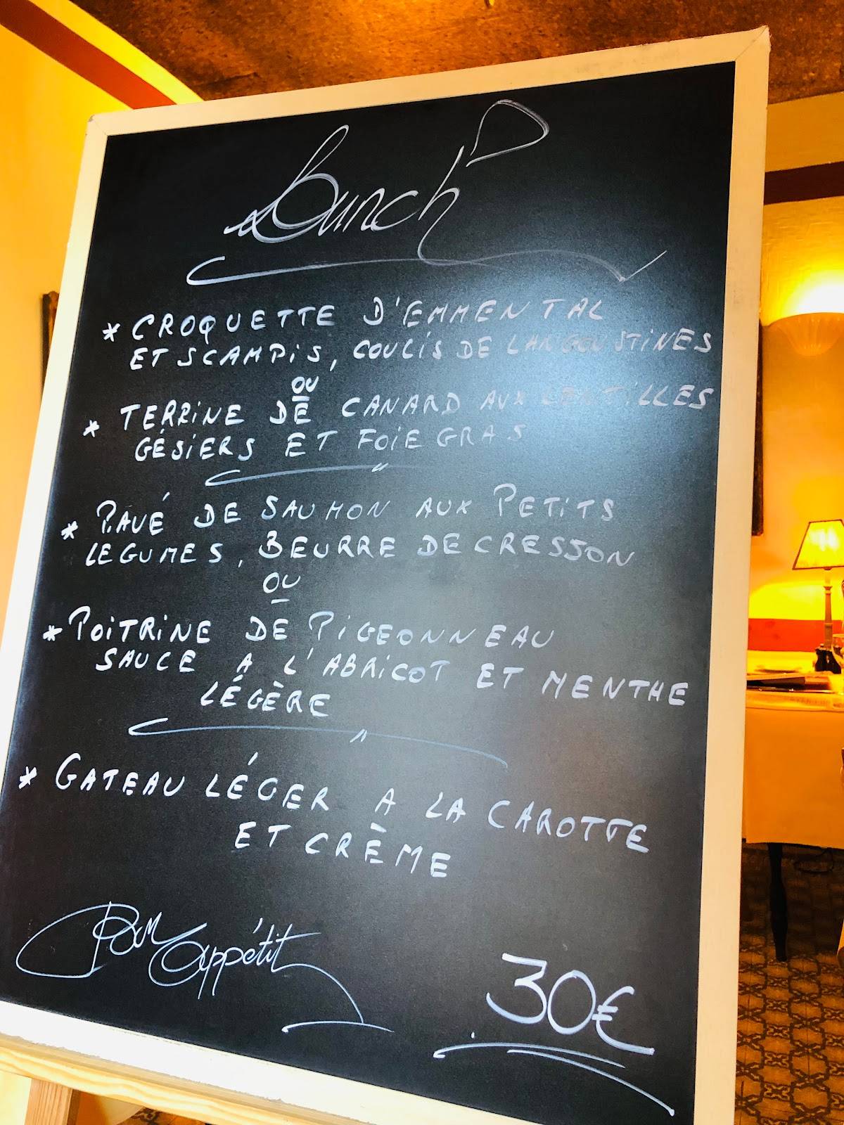 Menu de Auberg'in (L')