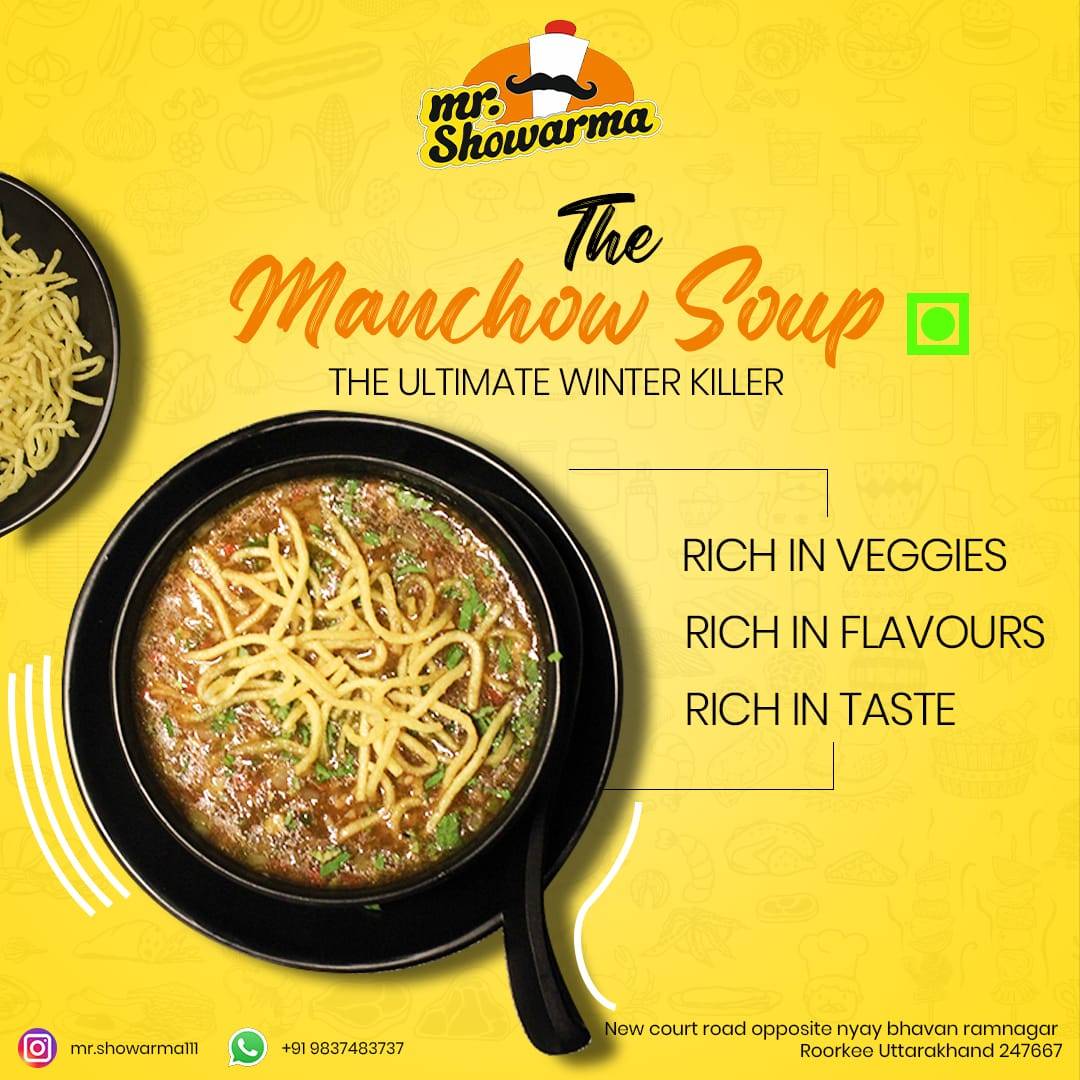MR SHOWARMA menu