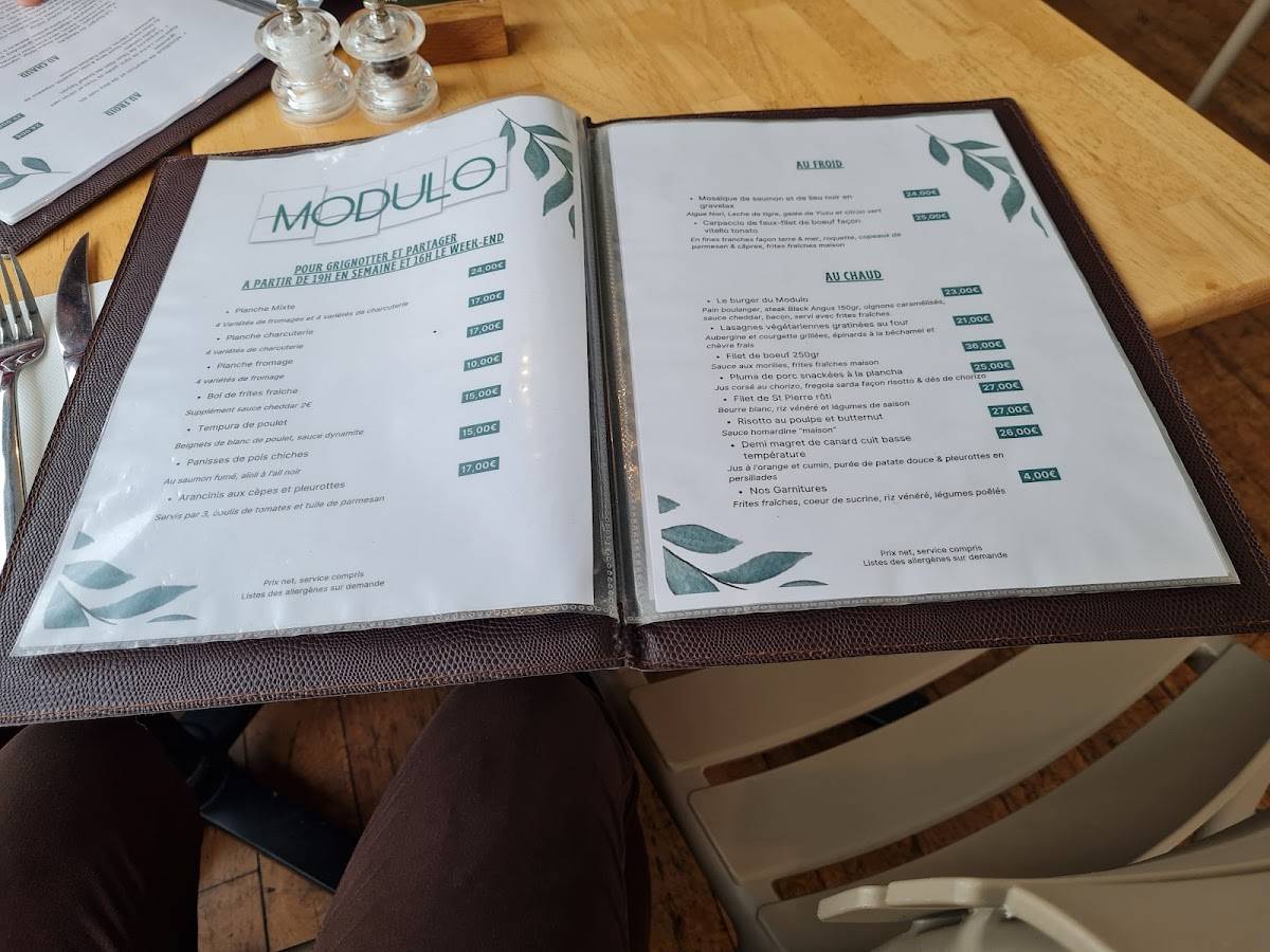 Menu de Modulo
