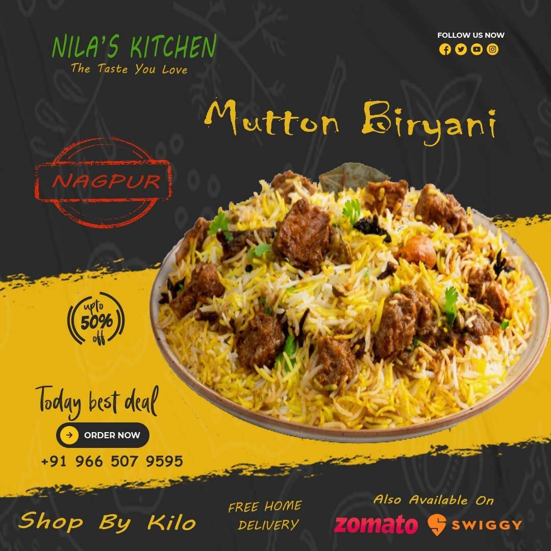 Nila's Kitchen menu