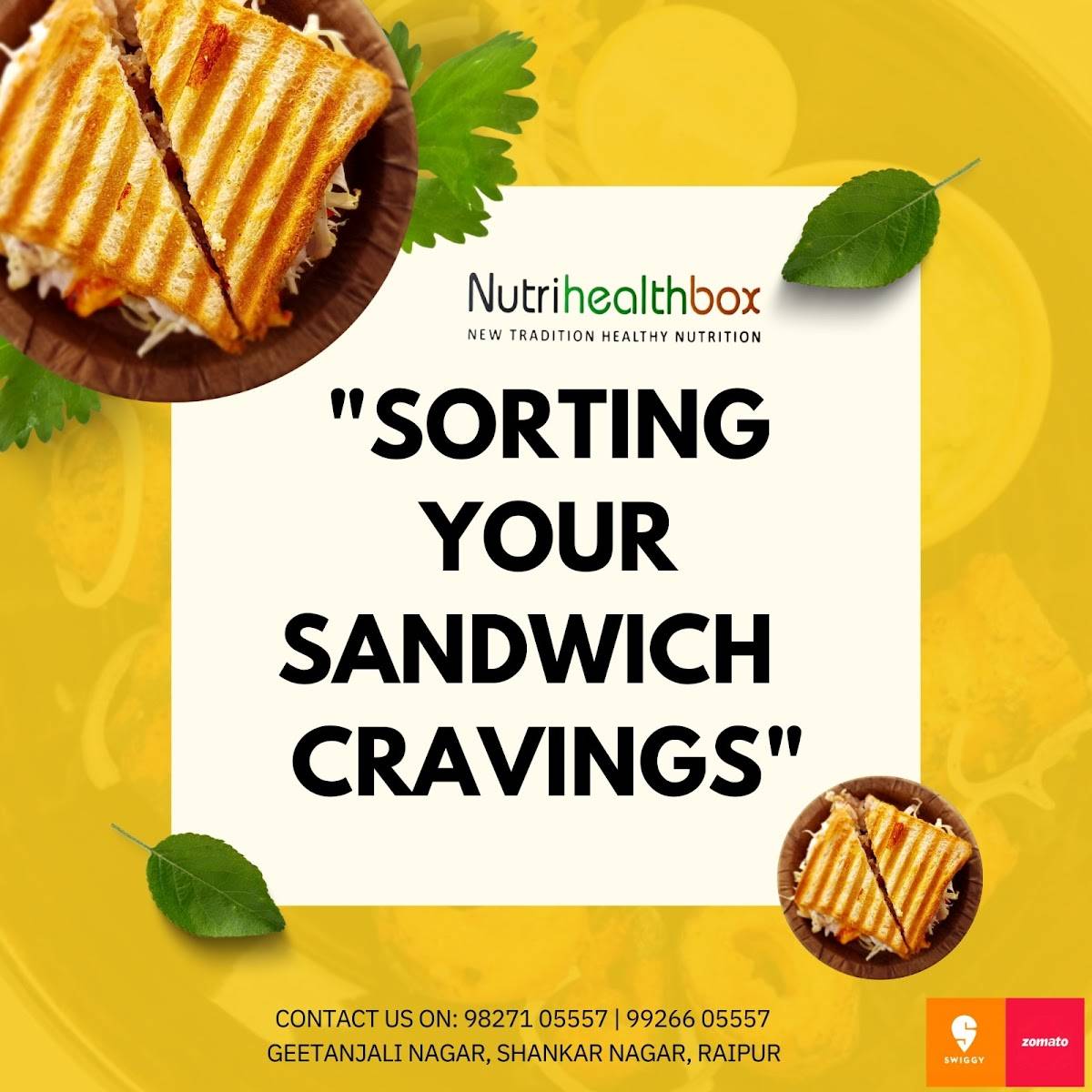 Nutrihealthbox Best healthy food and Kadaknath Chicken In Raipur menu