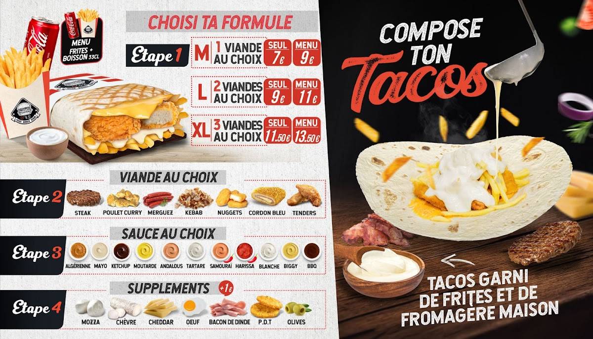 Menu de O'42