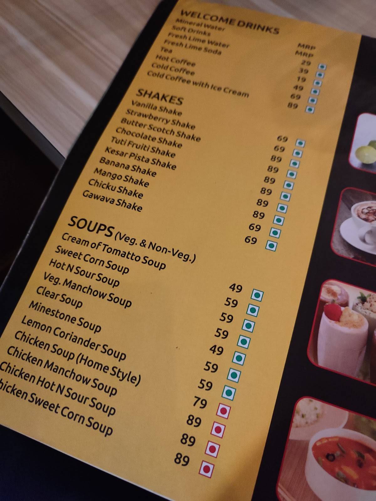 Pahadi Restaurant- Best Restaurant in Hisar menu