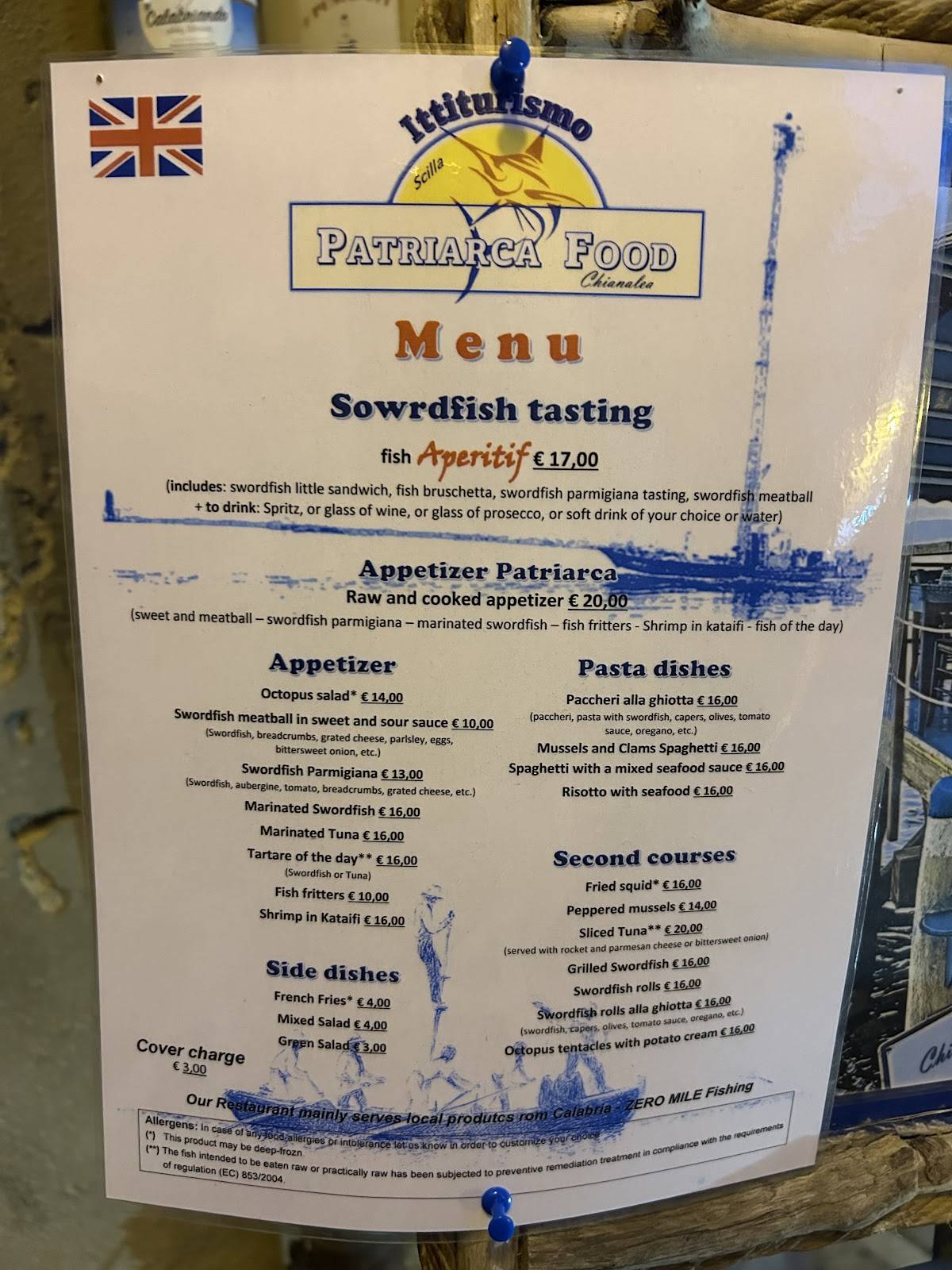 Menu di Patriarca Food 