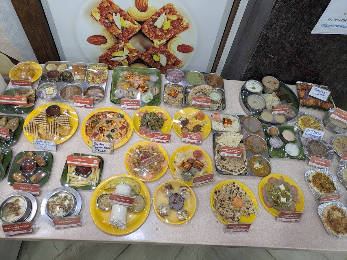 Perambur Sri Srinivasa Sweets & Snacks menu