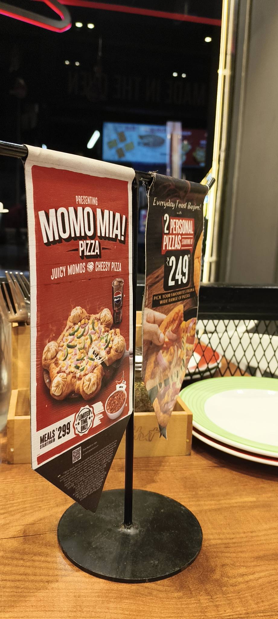 Pizza Hut Vijayanagara, Mysore menu