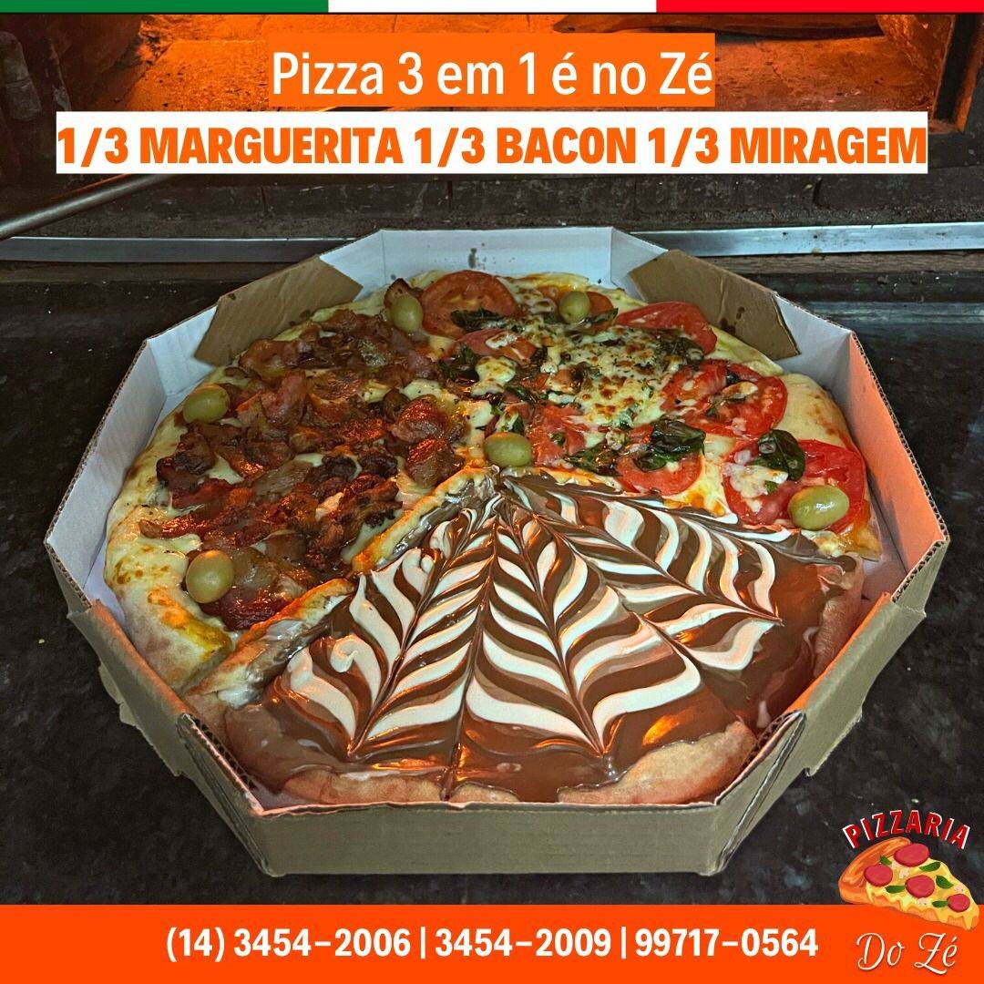 Pizzaria Do Zé cardápio