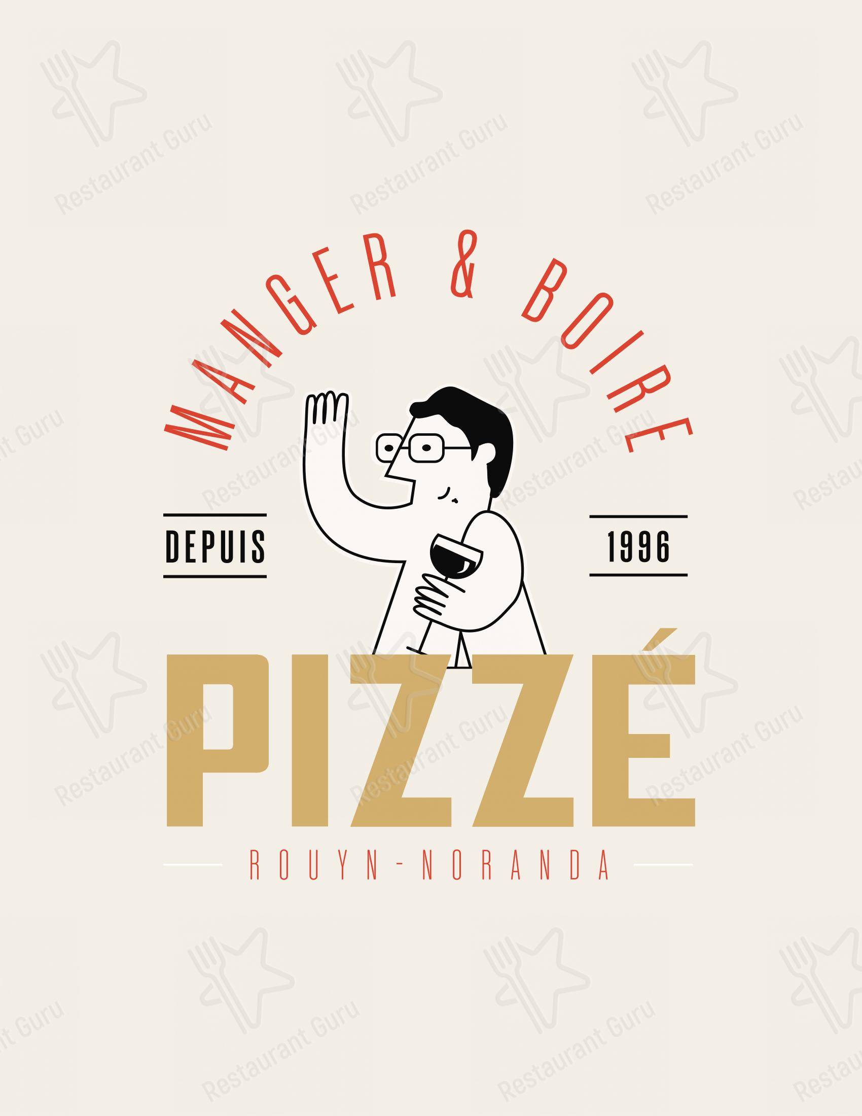Restaurant Pizzé dans Rouyn-Noranda - Menu bar