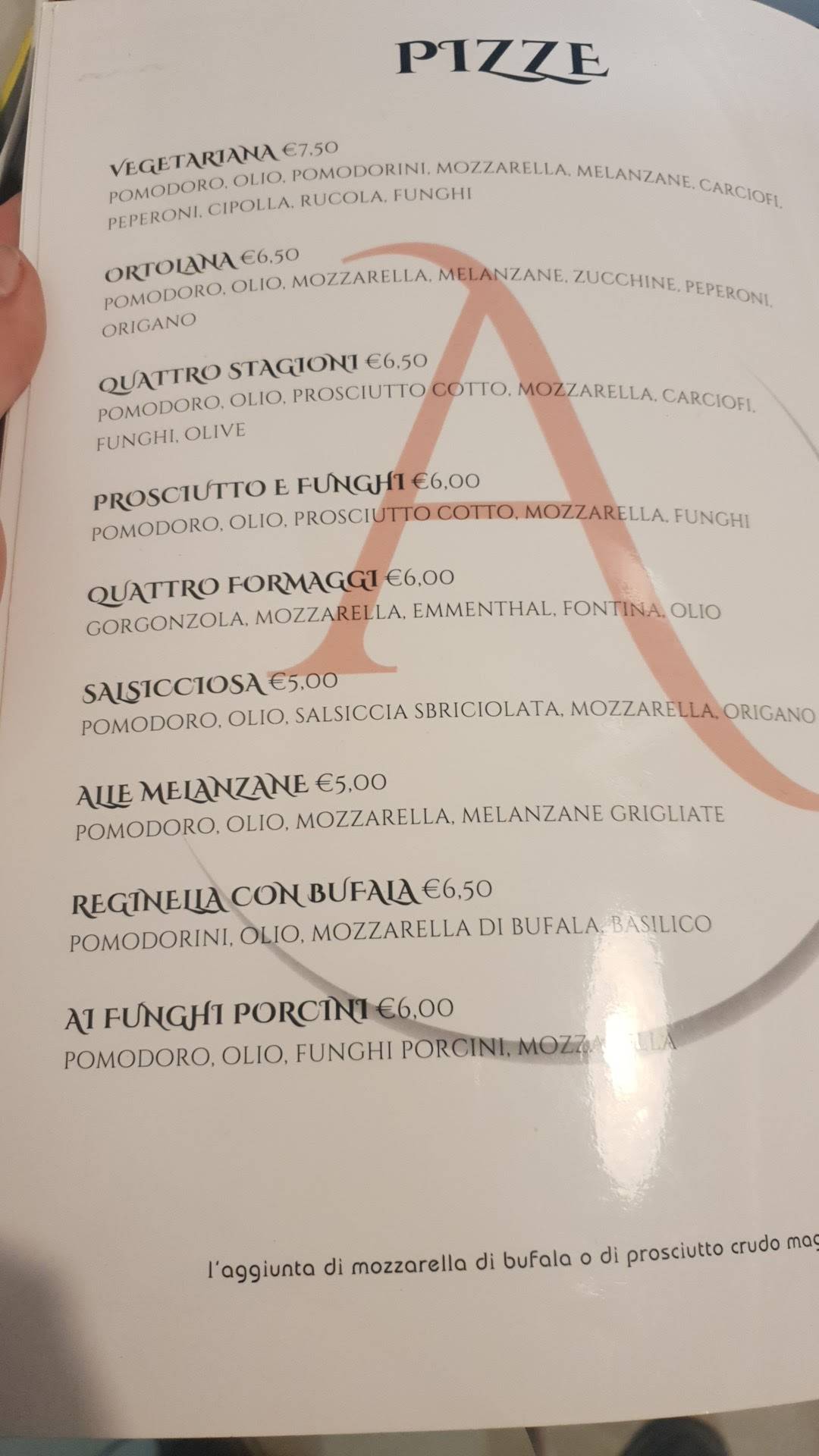 Menu di Alessandro 