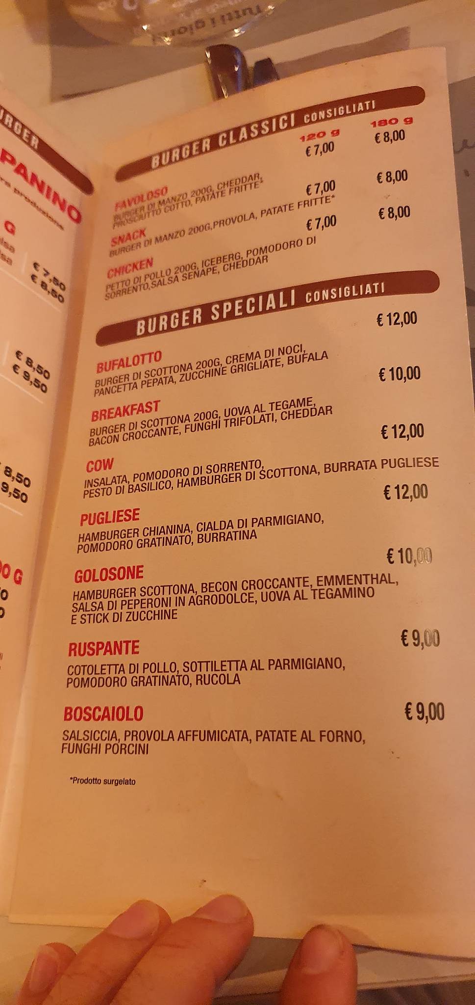 Menu di Pummarola 'ncoppa Cava de' Tirreni 