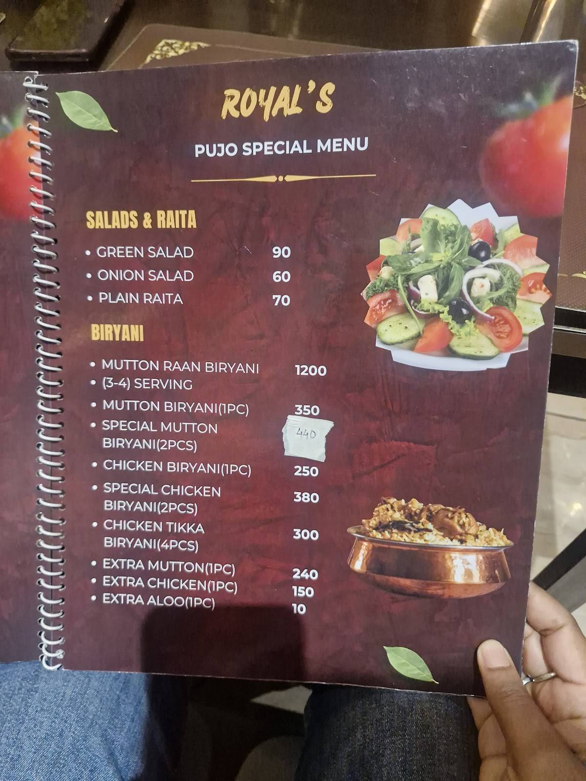 ROYAL'S MULTICUISINE - Restaurant in Naihati, Chinese restaurant in naihati, tandoor restaurant menu
