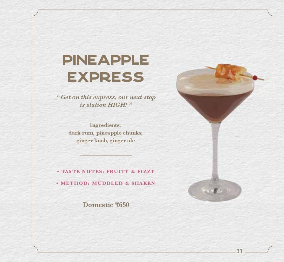 Radio Room Coimbatore menu