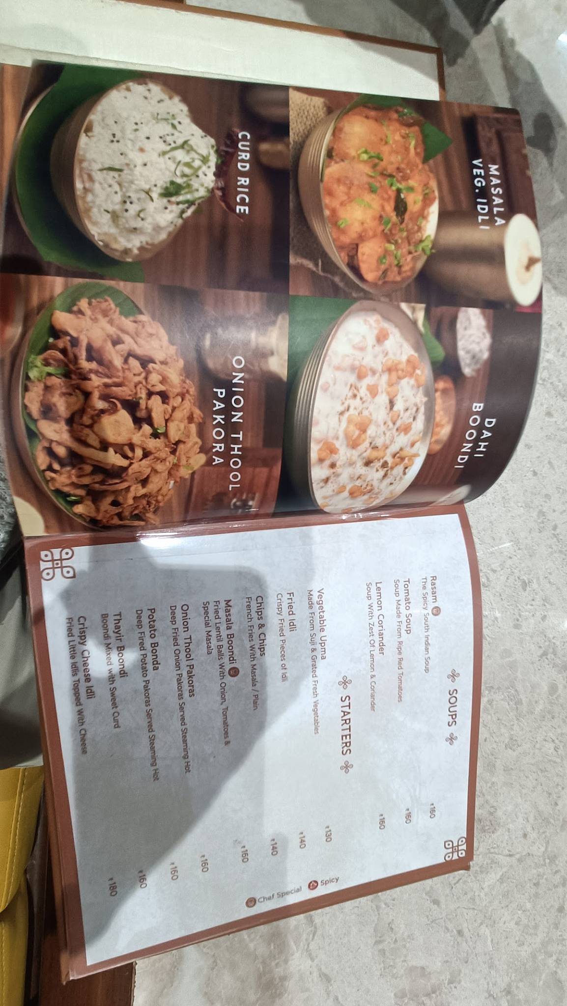 Ramanam menu