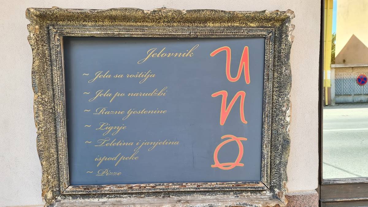 Menu di Restoran i pizzeria Uno 