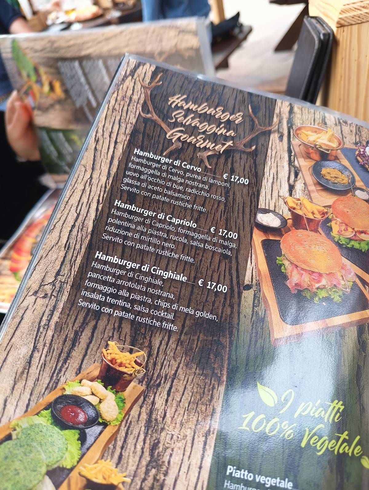 Menu di Al Tablá Pinzolo 