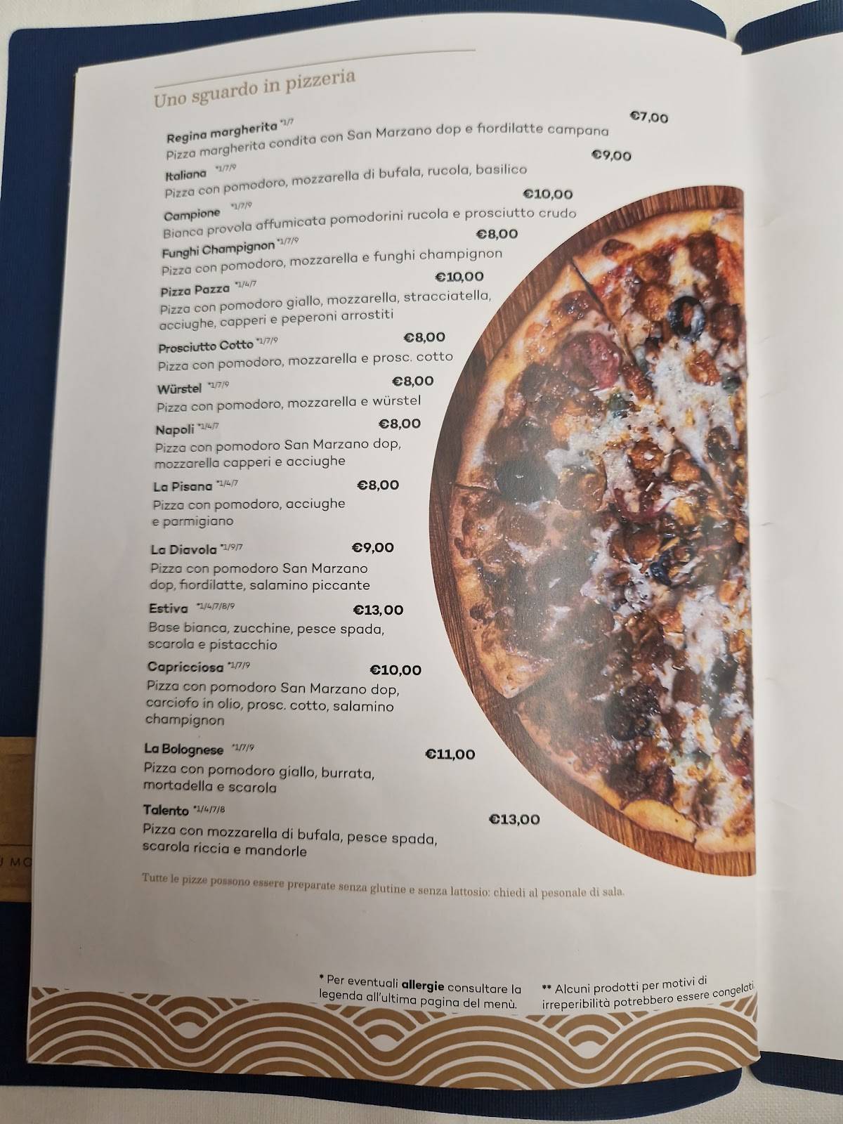 Menu di Ristorante Pizzeria Da Rino 