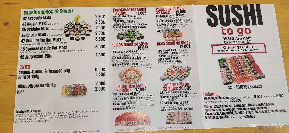 Sushi To Go Arnstadt