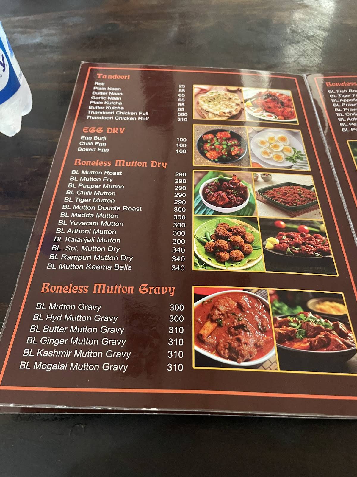 Sai Rohith Dhaba Centre menu