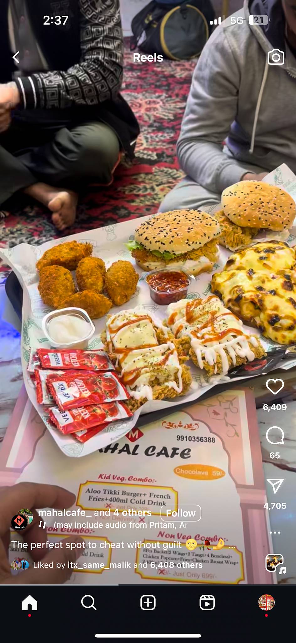 Shama chicken point menu