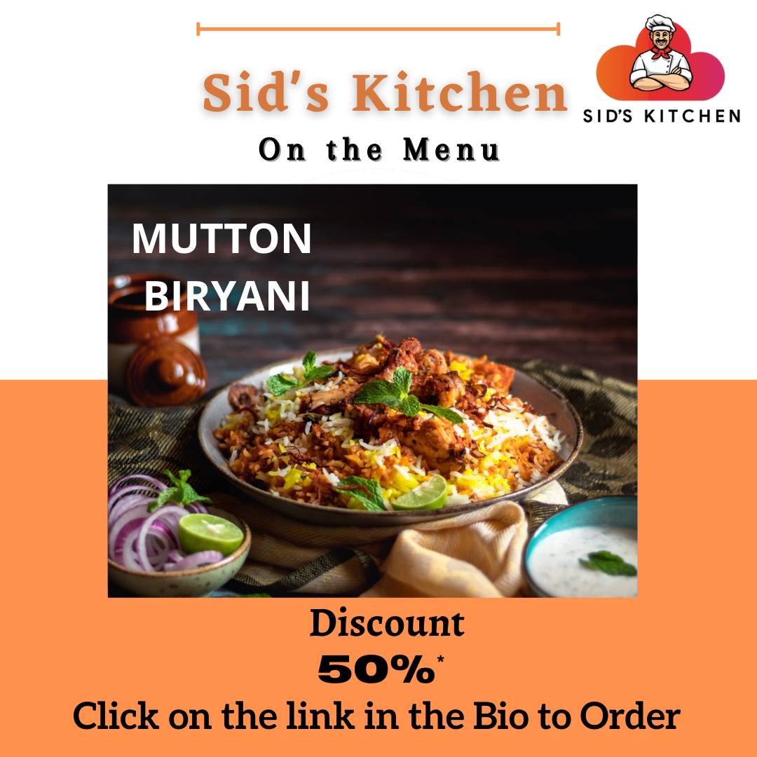 Sid's Kitchen menu
