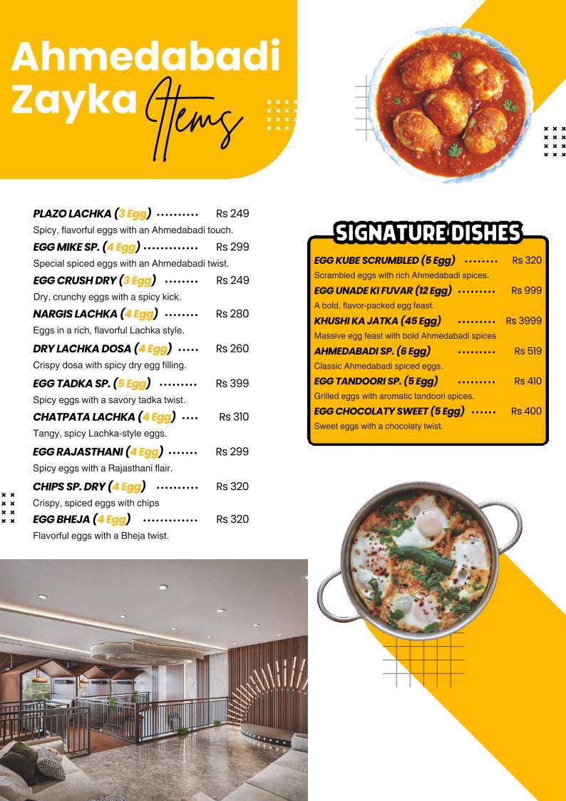 Sonu Egg World - Best Egg Restaurant menu