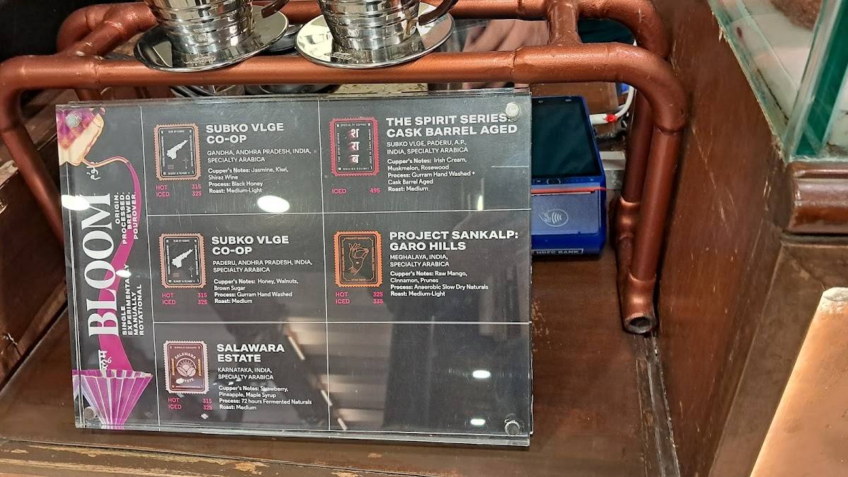 Subko Mini At Kitab Khana menu