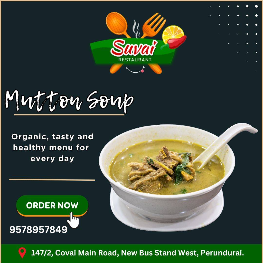 Suvai Restaurant menu